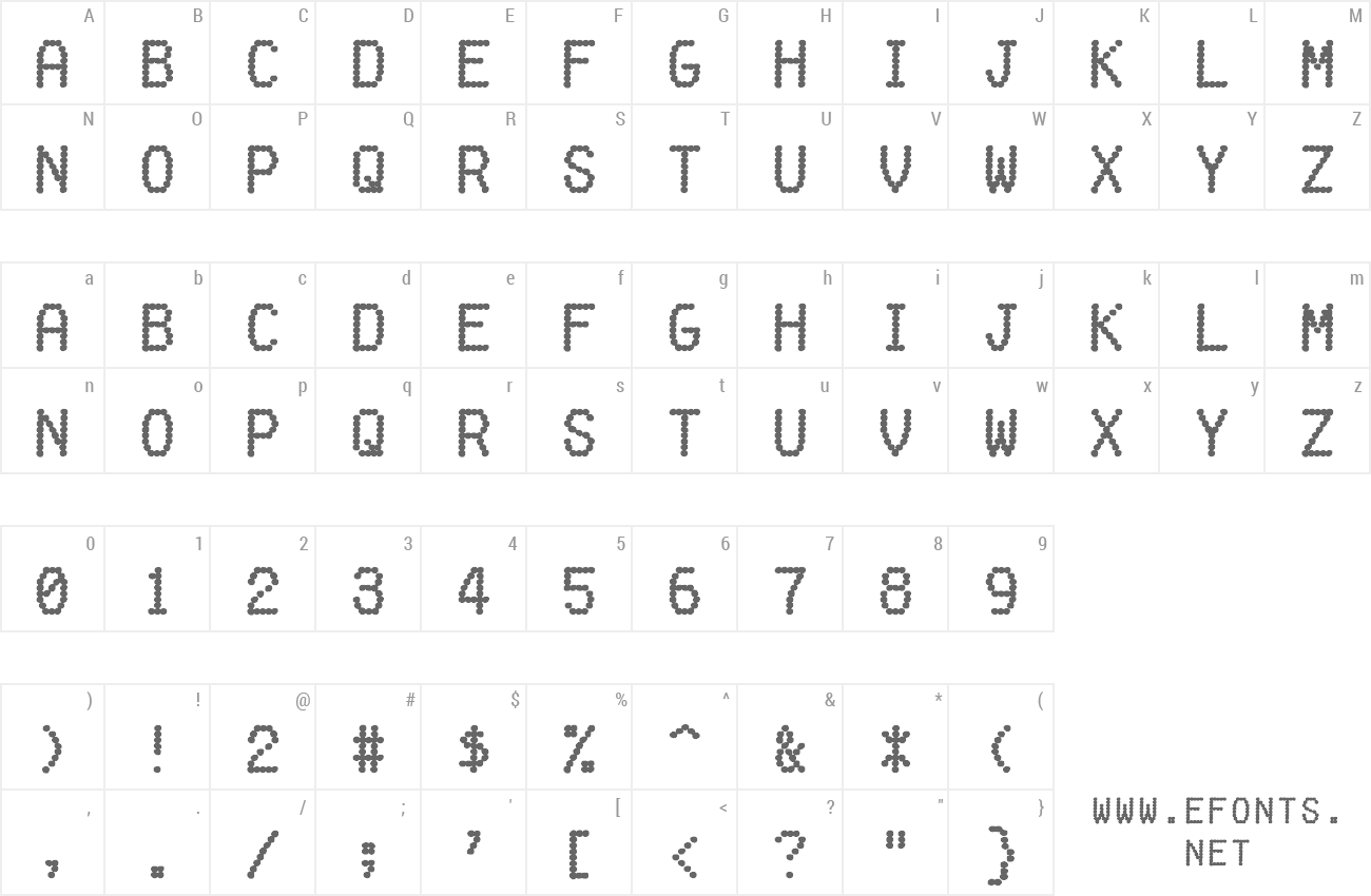 Font Fake Receipt preview